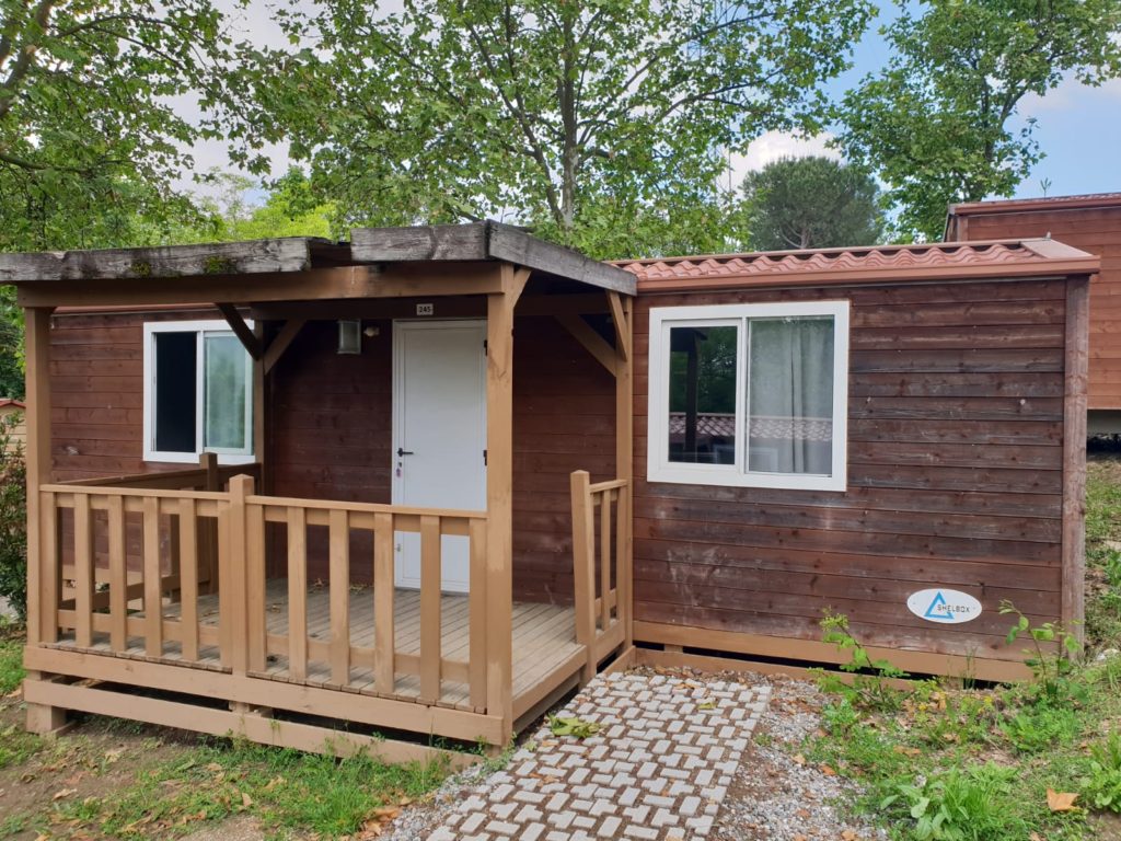 Bungalow in legno su ruote Shelbox